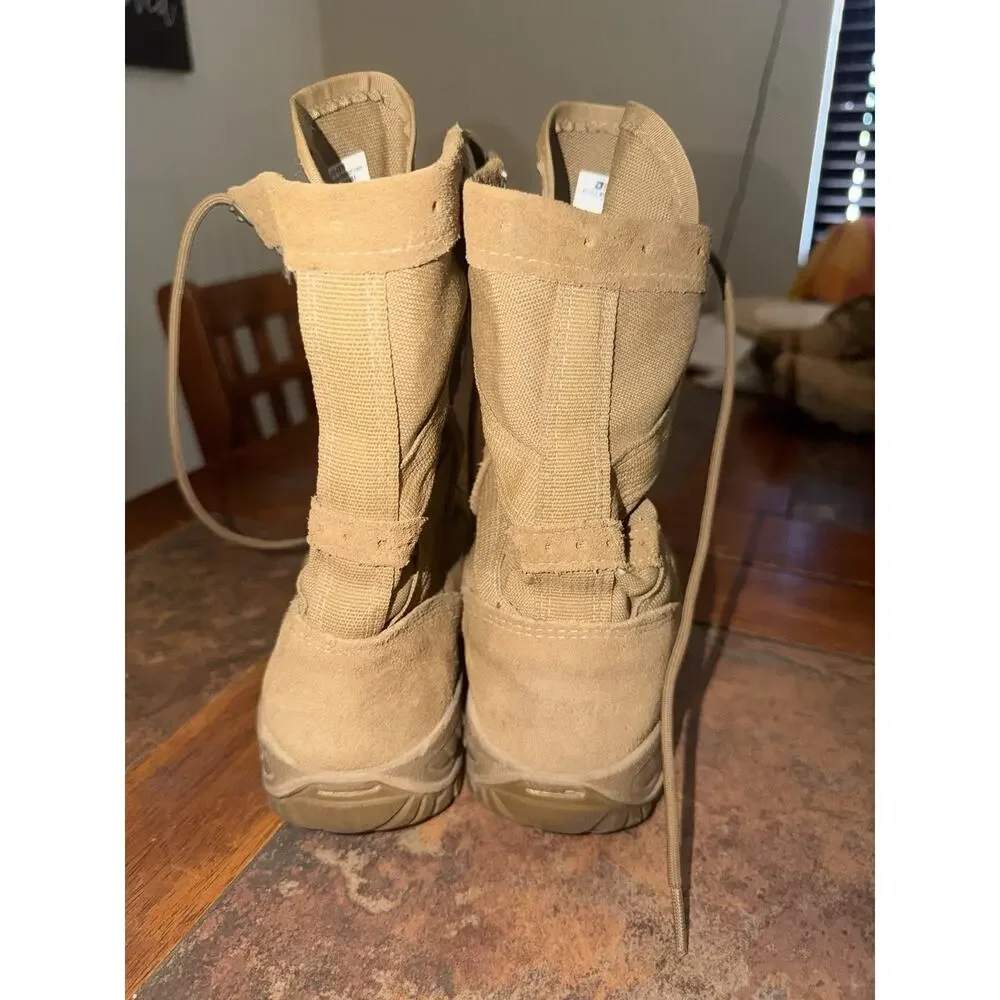 Belleville C320 Combat Tactical Boots Men Size 6.5 R Desert Tan Suede. USA